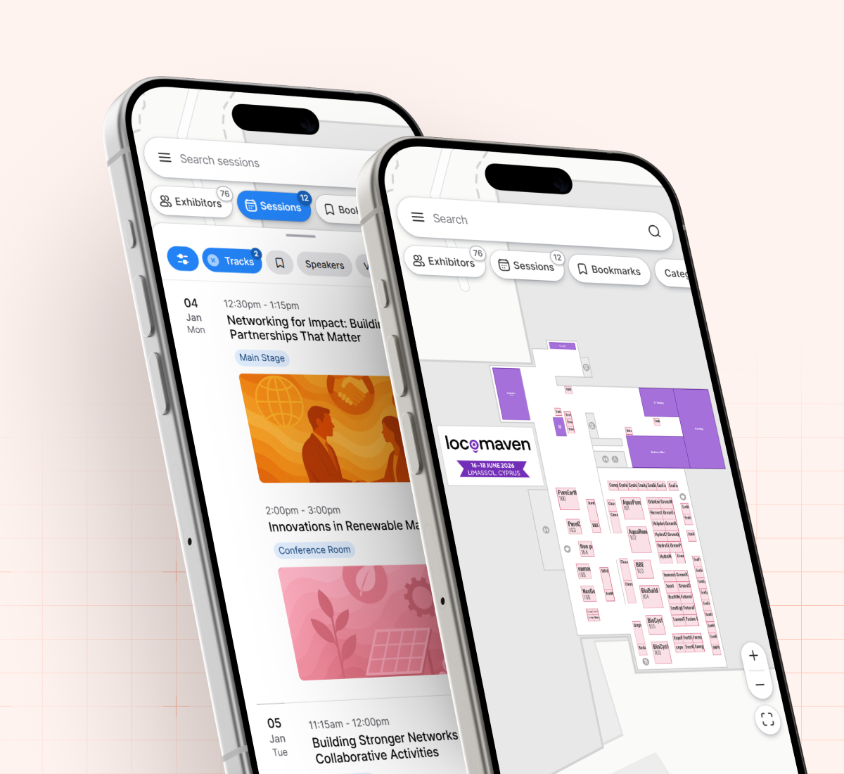Instant search — LocoMaven feature screenshot