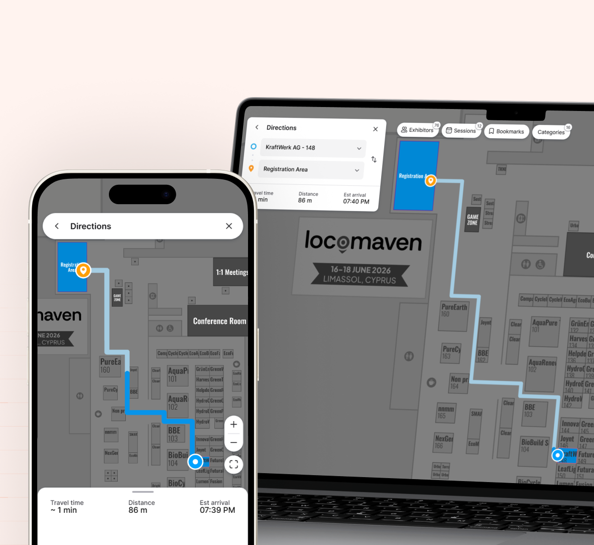 Wayfinding — LocoMaven feature screenshot